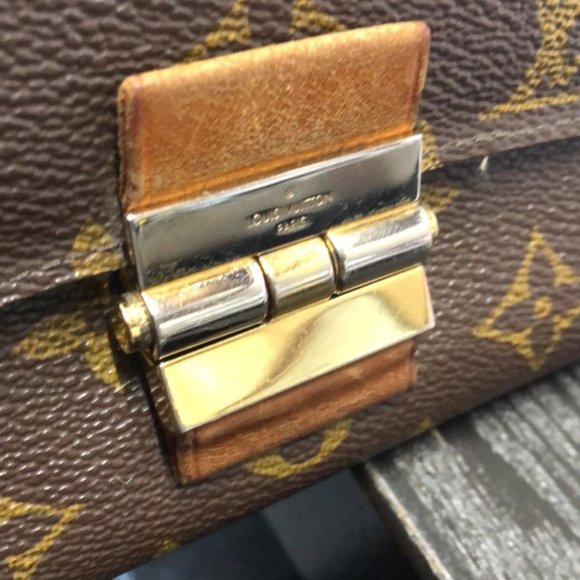 authentic Louis Vuitton LV Long Wallet Portefeuille Elise - Picture 12 of 15